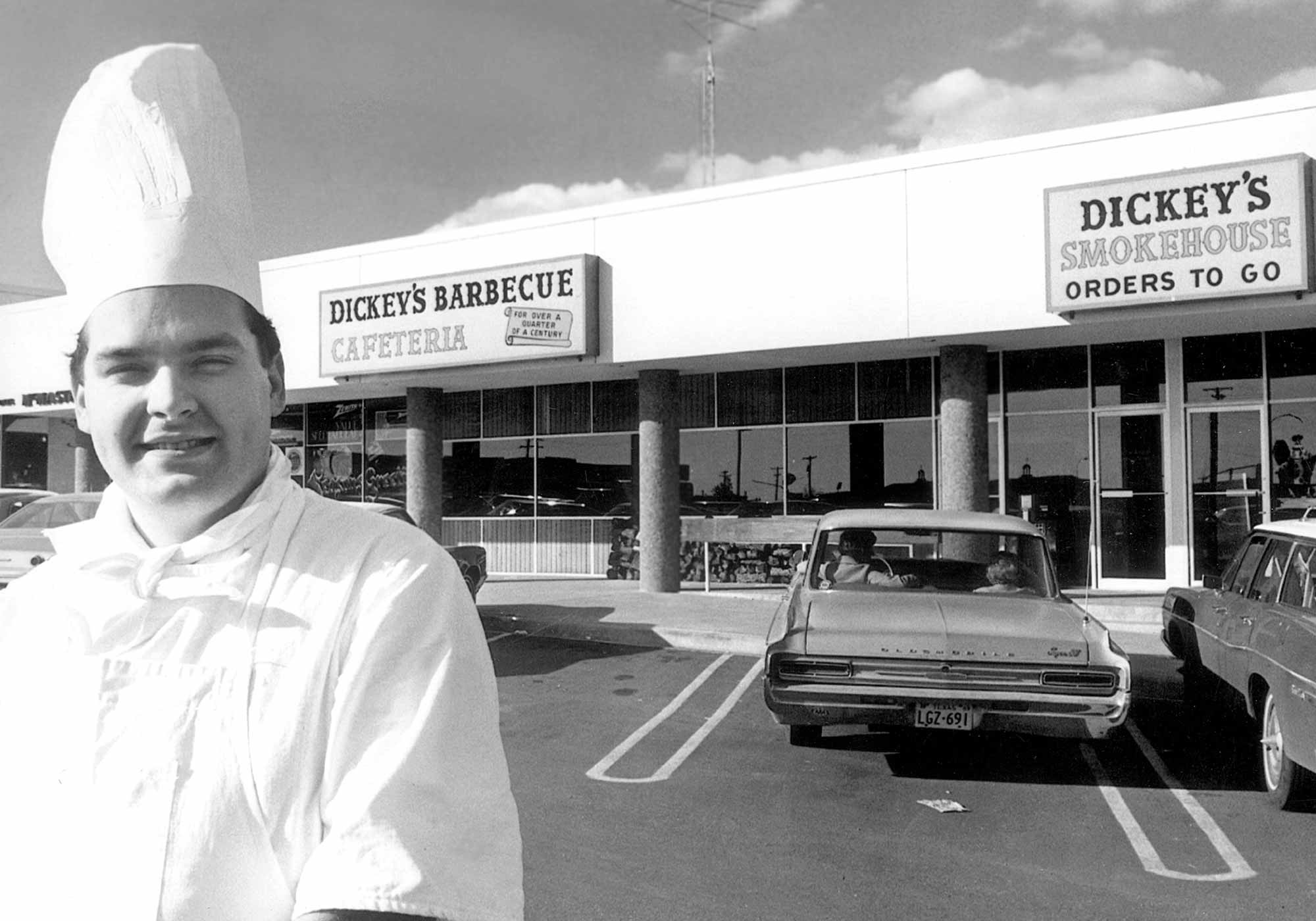 The first Dickeys Barbecue restaurant