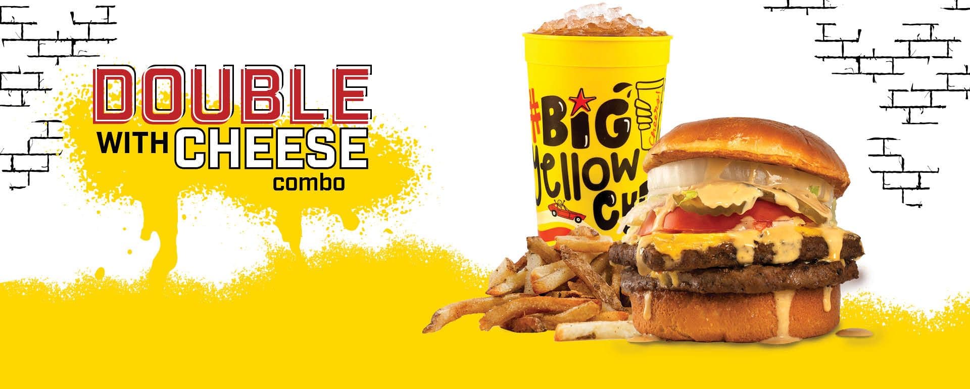 Double with Cheese Combo